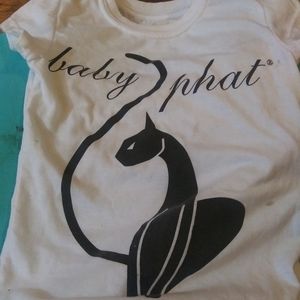 Size 4 little girls baby phat shirt